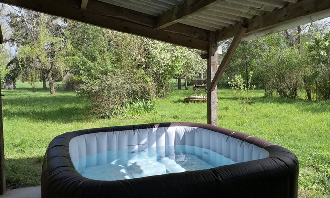Boulleret House | Relax at La Demi-lune with Jacuzzi & Park Access