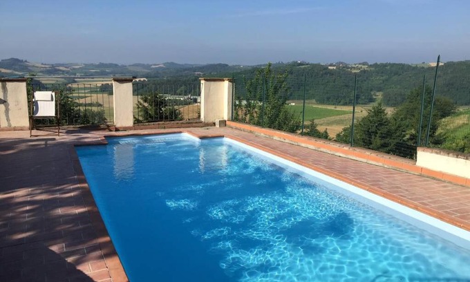Conzano Apartment | Experience La Fiaba del Monferrato: Oceanfront Gem with Pool