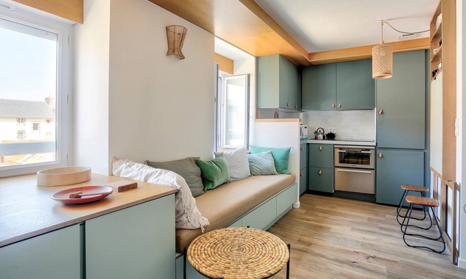 Pleneuf-Val-Andre Apartment | Oceanfront Studio at La Florette with Breathtaking Views