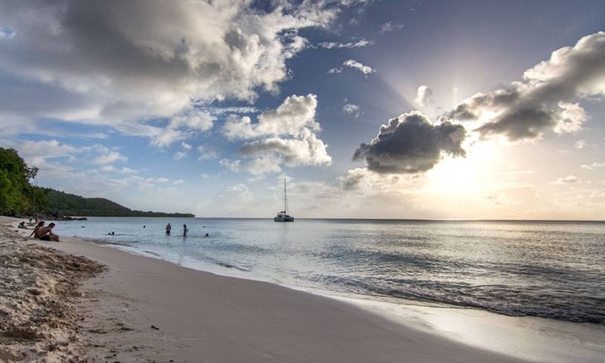 Capesterre-de-Marie-Galante House | Discover La Tourterelle Rose: Pet-Friendly Retreat with Pool