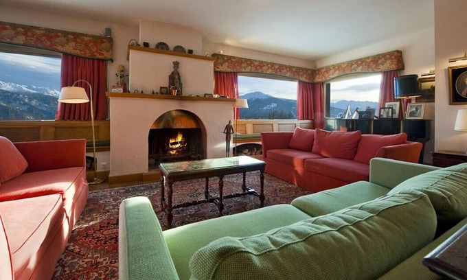 Randogne Ski Chalet | Experience La Grande Baronne: Alpine Chalet with Hot Tub & Spa
