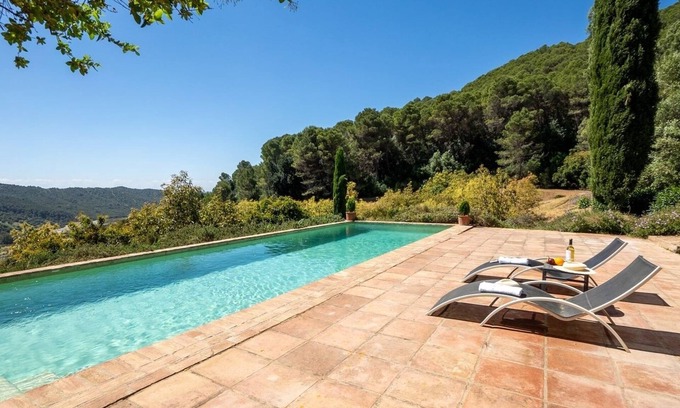 Gaucin Villa | Serene La Jara Gaucín Retreat with Pool and Ocean Views