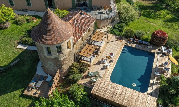 Le Buisson-de-Cadouin House | La Jolie Vie - Le Nid: a little corner of paradise for two in a pigeon house!