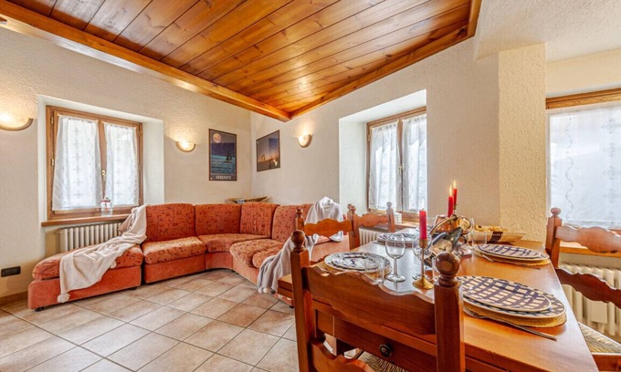 Courmayeur Apartment | Discover La Leitery du Mont Blanc: Wifi, Parking & Spa