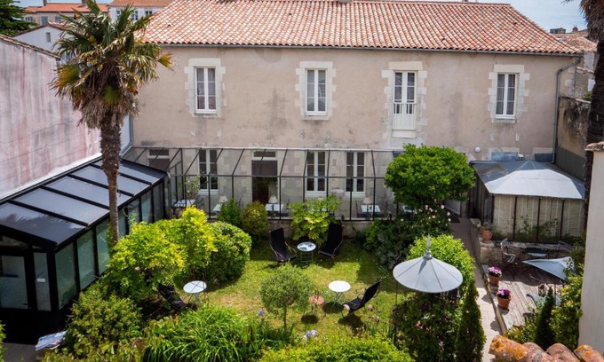 Saint-Martin-de-Re Hotel | Oceanfront Retreat at La Maison Douce with Hot Tub & Views