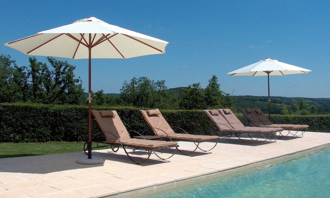 Andressac House | La Maison Vieille: Family Retreat with Private Pool & Ocean Views