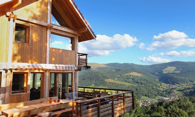 Muhlbach-sur-Munster Ski Chalet | Indulge at La Marcairie Grand Chalet - Spa & Pet Friendly