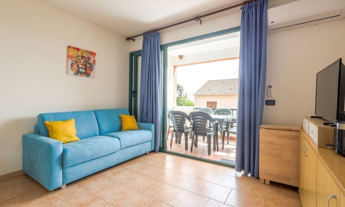 Bravone Apartment | Oceanfront Escape at La Marine de Bravone for Families
