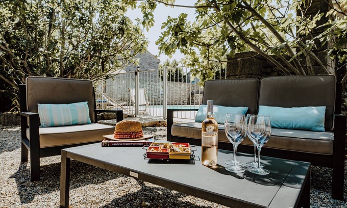 Ruoms House | Family-Friendly La Mathilde with Pool and Spa Amenities