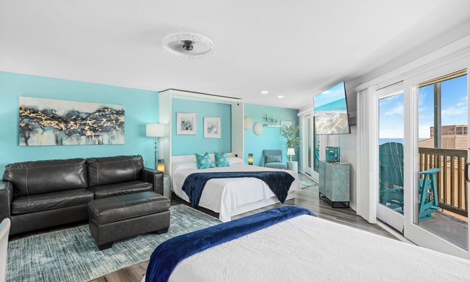 Port Aransas Condo | Beachfront Retreat: La Mirage Condo 340 with Private Boardwalk