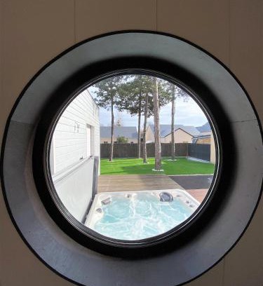 Jullouville House | Discover La Moussette: Family-Friendly Retreat with Hot Tub