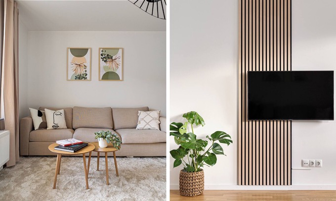 Jakobsberg Apartment | La Nordic Chic with free parking near outlet