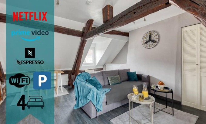 Dreux Apartment | Discover La Nuit du Drouais - Central Stay for Families