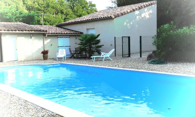 Malataverne House | Inviting La Petite Maison: Family-Friendly with Pool Access