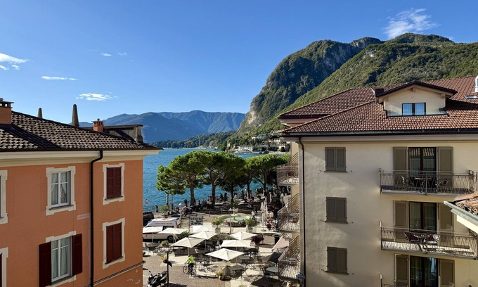 Menaggio Apartment | Discover La Piazza Menaggio with Oceanfront Views & Family Comfort