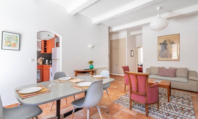 Notre-Dame du Mont Apartment | Relaxing Retreat at La Piazzetta with Tranquil Terrace