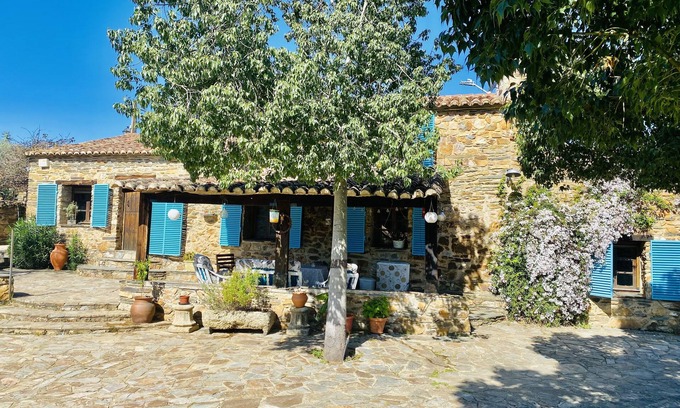 San Vicente de Alcantara Cottage | Discover Comfort at La Rocita House with Pool & Spa