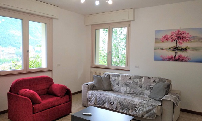 Omegna Apartment | Relax at La Rosa del Lago with Scenic Lake Views