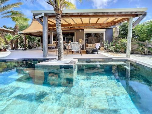 Oyster Pond House | La Sucriere: Oceanfront Pool with Breathtaking Views