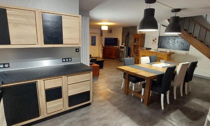 Messas House | Cozy La Talonnière: Village Home with Ocean View Terrace