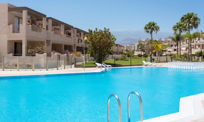 Granadilla de Abona Apartment | Oceanfront La Tejita: Top-Rated Stay with Pool & Spa