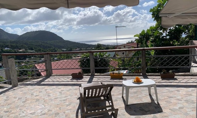 Saint-Charles House | Experience La Terrasse du Houelmont with Ocean and Mountain Views