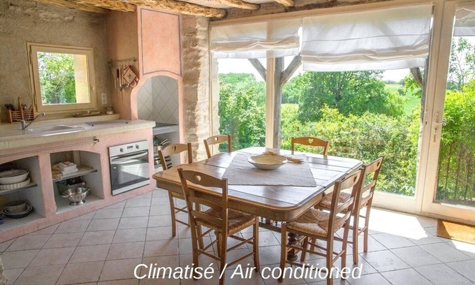 Rouffiac Cottage | Inviting La Vieille Maison: Heated Pool & Family-Friendly Stay