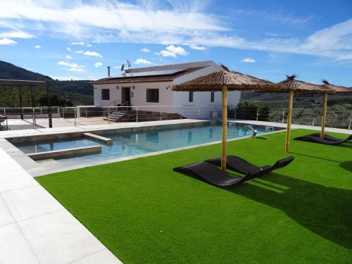 Montefrio House | Idyllic La Villa de Alba - Casa Rural with Pool & Ocean View