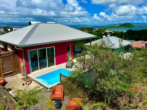Trois-Ilets Apartment | Charming La Villa Jalna with Private Pool & Ocean View
