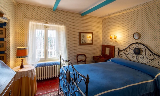 Soprana Villa | Idyllic La Villa nel Bosco: Balcony Views of Lake & Mountains