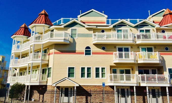 Seaside Heights House | Elegant Townhouse with Ocean Views, Steps to Beach & Boardwalk