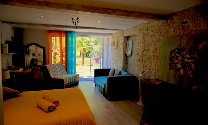Sainte-Colombe-en-Bruilhois House | Relax at LACOSTE: Oceanfront, Pet-Friendly Getaway