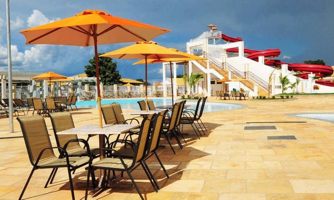 Jardim Paraiso Apartment | Family-Friendly Stay at LACQUA with 24-Hour Water Park