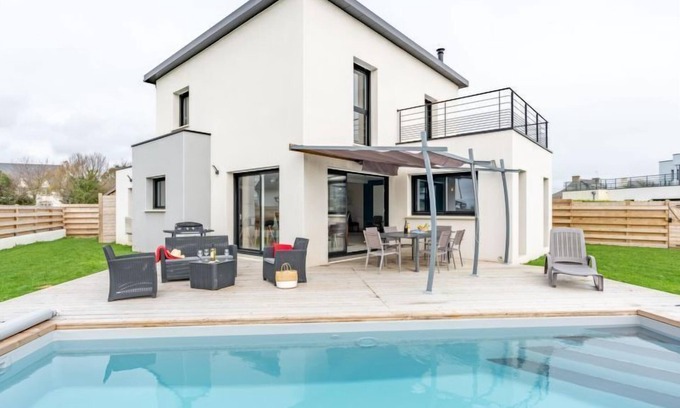 Treffiagat House | Indulge at Lagon Bleu by Interhome - Guest Rated 10/10