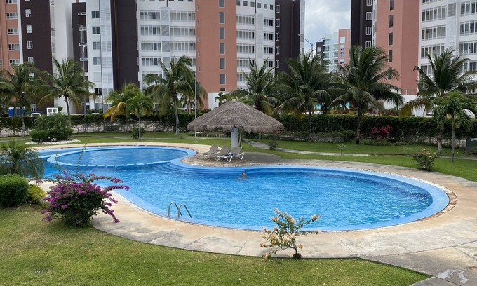 Cancun Villa | Lagoon Paradise: Elegant House with Pool and Spa Amenities
