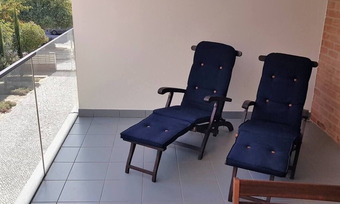 Telheiro Apartment | Discover Lagos Factory Blue: Pool, Spa & Family-Friendly Stay