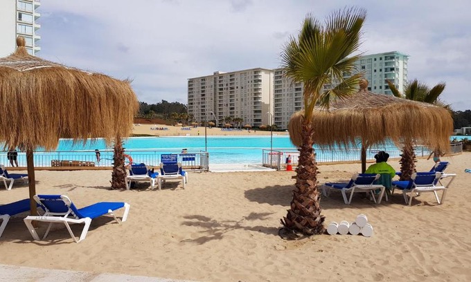 Algarrobo Apartment | Beachfront Bliss at Laguna Bahía, Algarrobo - Rated 9.4/10