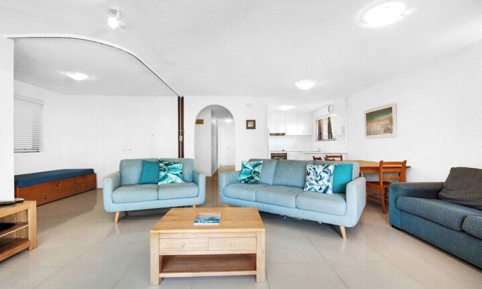 Mooloolaba Apartment | Beachfront Bliss at LAHAINA APT 7 with Family-Friendly Amenities