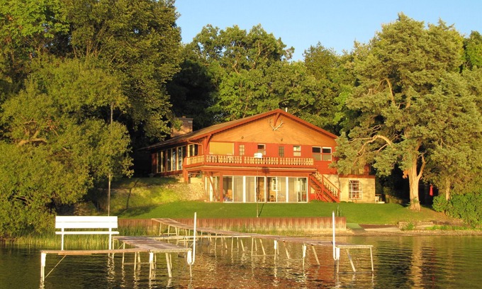 Powers Lake House | Relaxing Lakefront Cottage: Family Fun on Powers Lake
