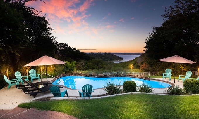 Belton House | Serene Lake Access Retreat with Pool and Spa Amenities