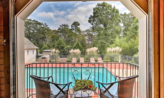 Cartersville Apartment | Relaxing Lake Allatoona Studio with Pool and Beautiful Views