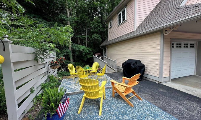 Lake Ann House | Lake Ann Loft: Top-Rated Escape with Pool & Spa Access