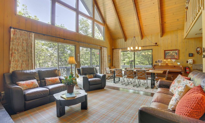 Lake Arrowhead House | Family-Friendly Retreat in Lake Arrowhead with Game Room