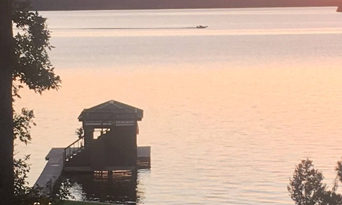 Dogwood House | Top-Rated Lake Bob Sandlin Waterfront Retreat with Pool