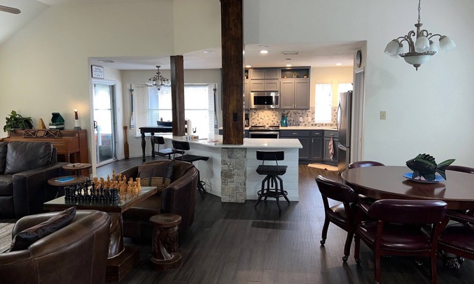 Burnet House | Discover Lake Buchanan Cozy Cove with Hot Tub & Breakfast