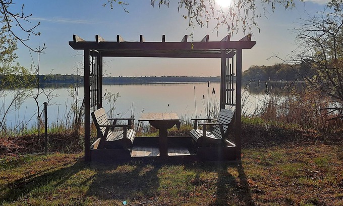 Wyoming House | Lake Cabin Retreat: Breathtaking Views & Hot Tub Bliss