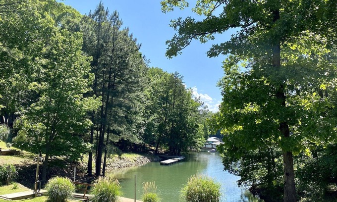 Mayhew House | Discover Lake Daze: Waterfront Retreat with Pool & Views