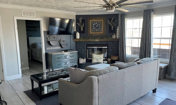 Dandridge House | Family-Friendly Lakefront Cabin with Spa & Ocean Views