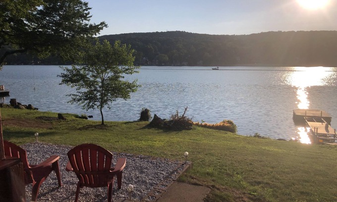 Middlefield Cottage | Scenic Lake Front Cottage #7 with Pool and Ocean Views