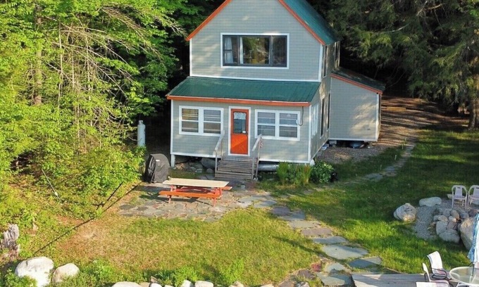 Gloversville House | Secluded Firefly Lodge: Lakefront Cottage in Adirondacks